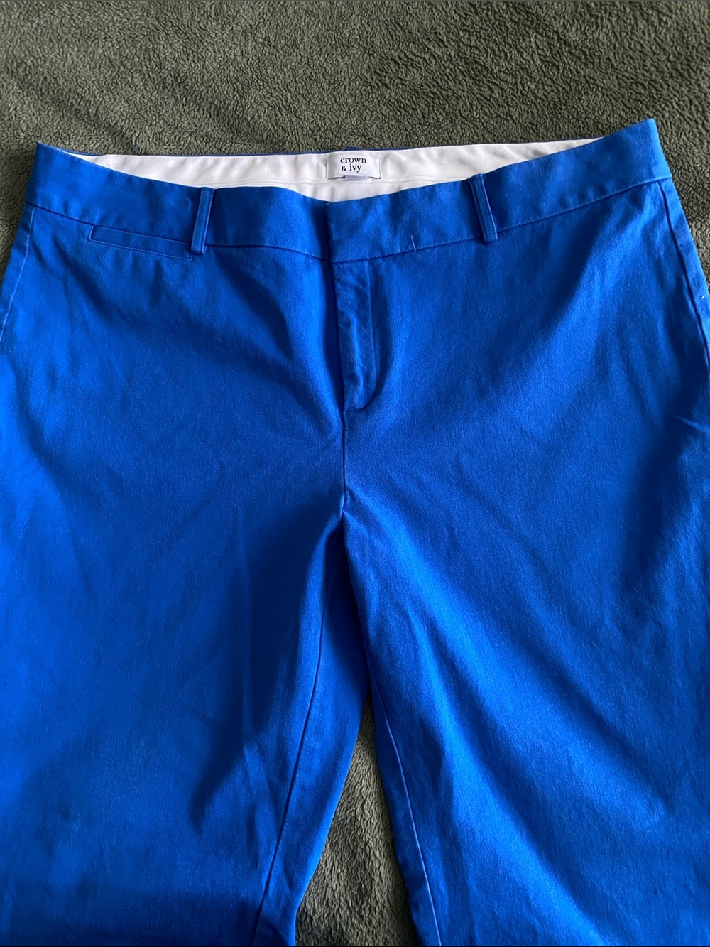 crown & ivy Bright Blue Women’s Pants